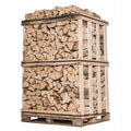 Bois de chauffage - 50 cm - Mélange de bois durs - Palette 2 m3 - 2.5 stères